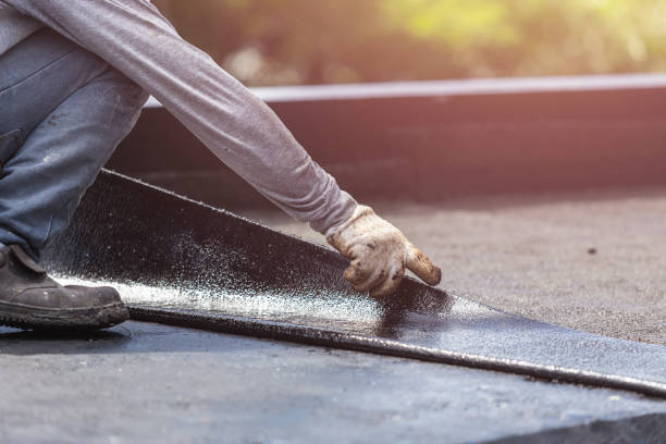Professional Waterproofing technician working in Glenmont, OH